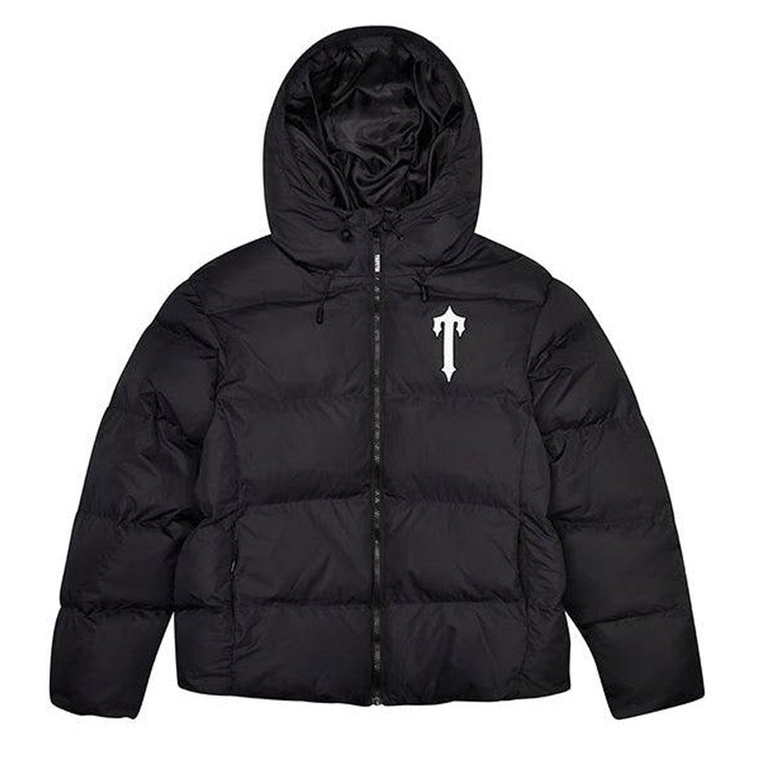 Trapstar Irongate Hooded Puffer - Black