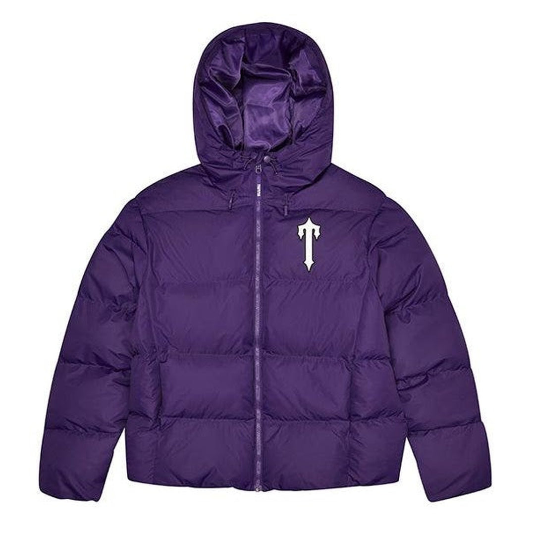 Trapstar Irongate Hooded Puffer - Purple