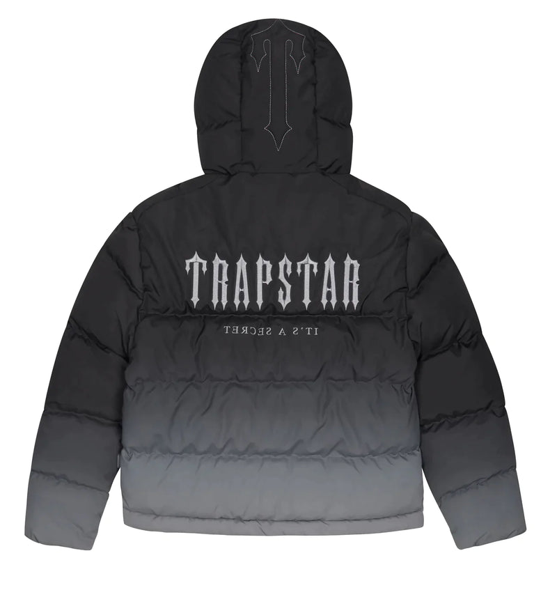 Trapstar Puffer Jacket Black Gradient | Plugstationuk
