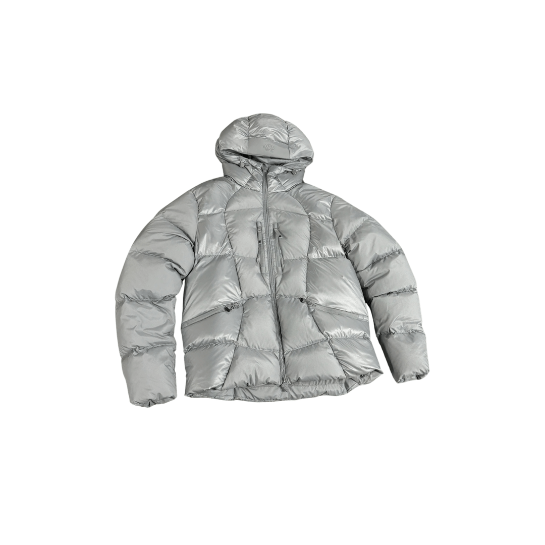 Synaworld 'Syna Logo' WAVE PUFFER JACKET GREY