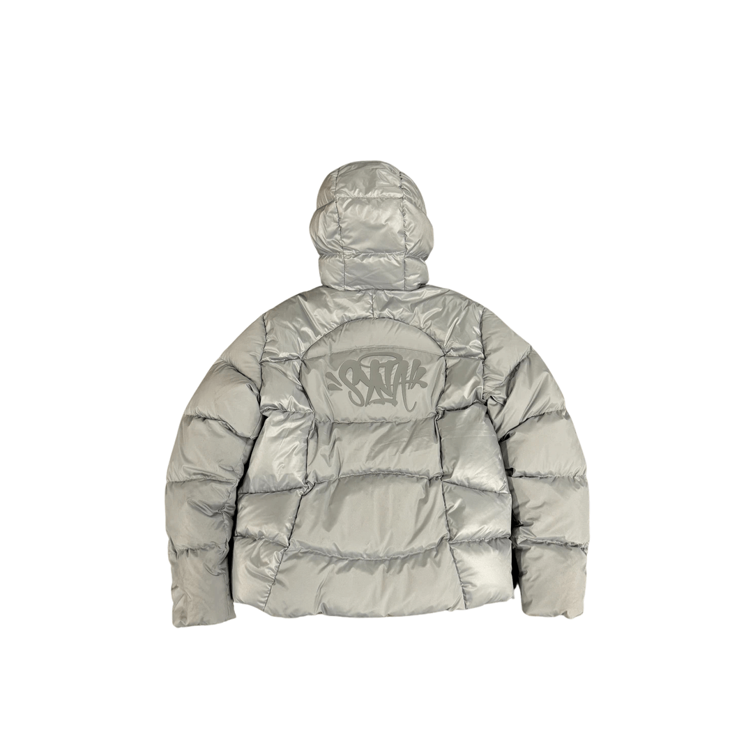 Synaworld 'Syna Logo' WAVE PUFFER JACKET GREY