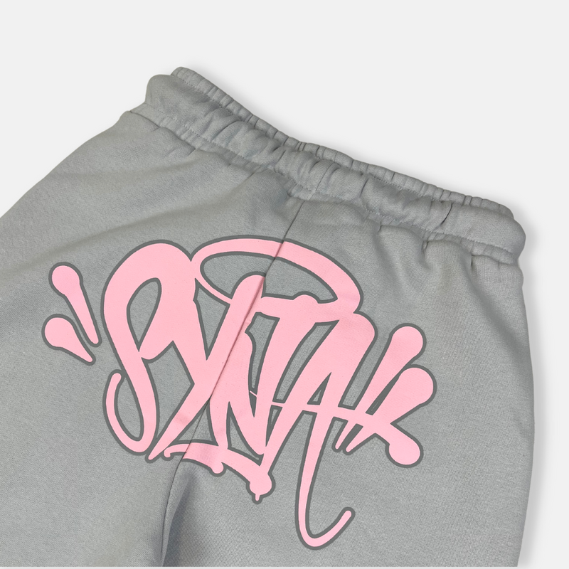 Synaworld 'Syna Logo' Tracksuit - Grey / Pink