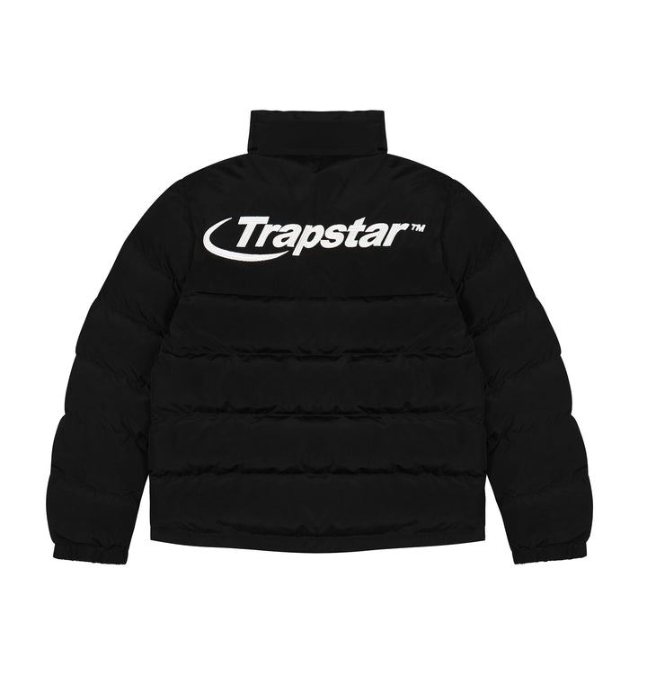 Black Trapstar Puffer Jacket | Plugstationuk