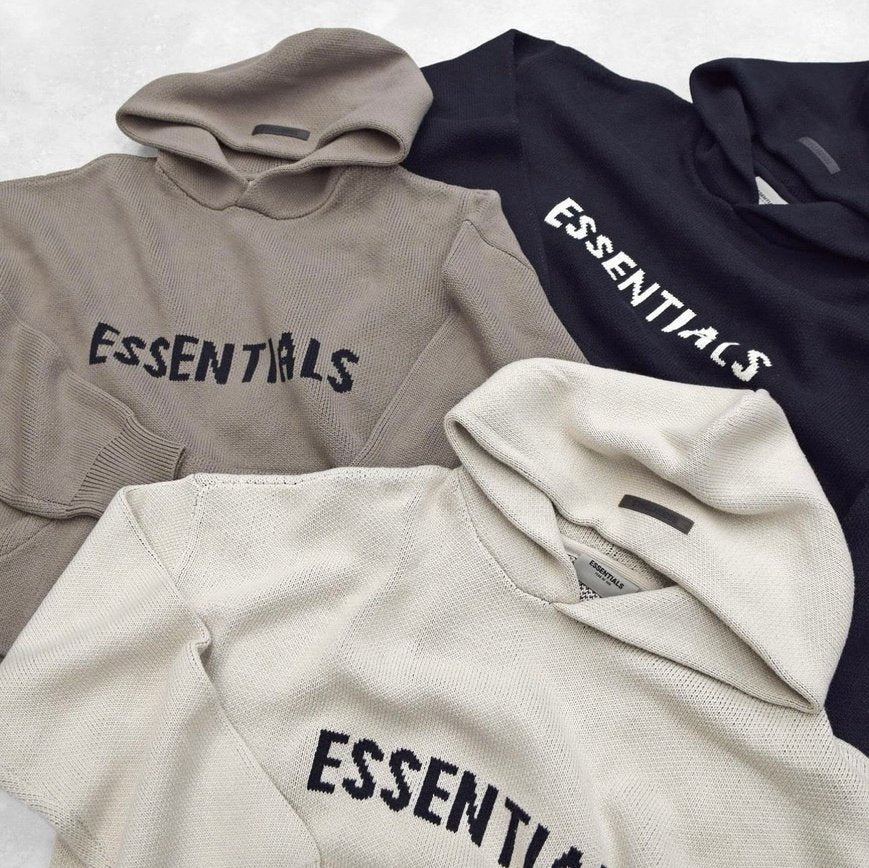 FOG ESSENTIALS KNIT buy HOODIE