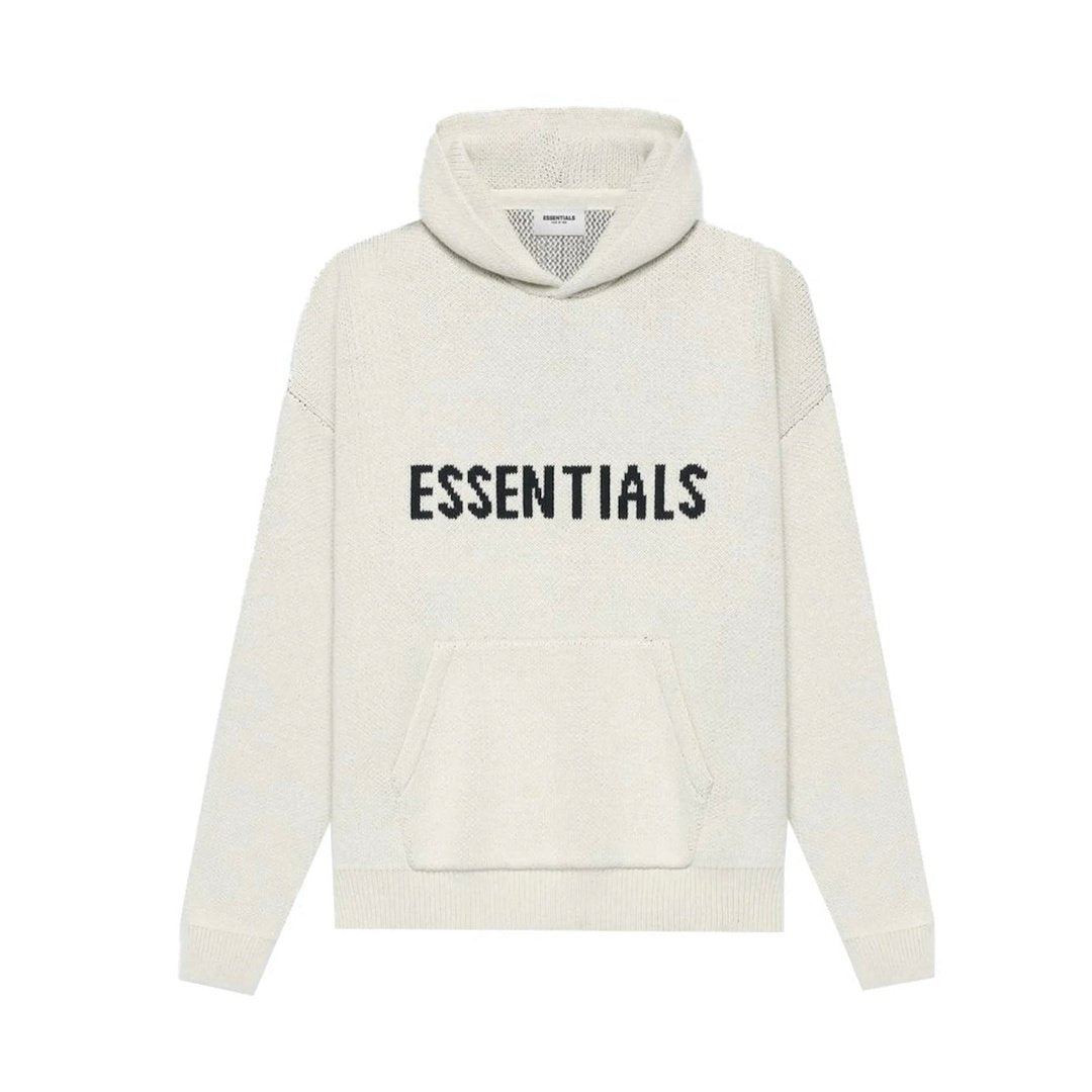 FOG Essentials Knit Hoodie Buttercream