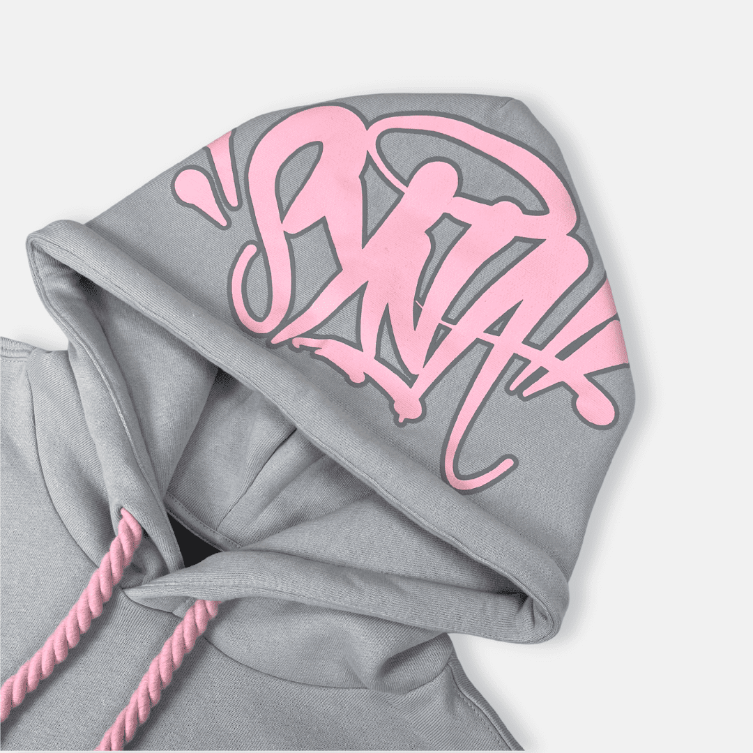 Synaworld 'Syna Logo' Tracksuit - Grey / Pink | Plugstationuk