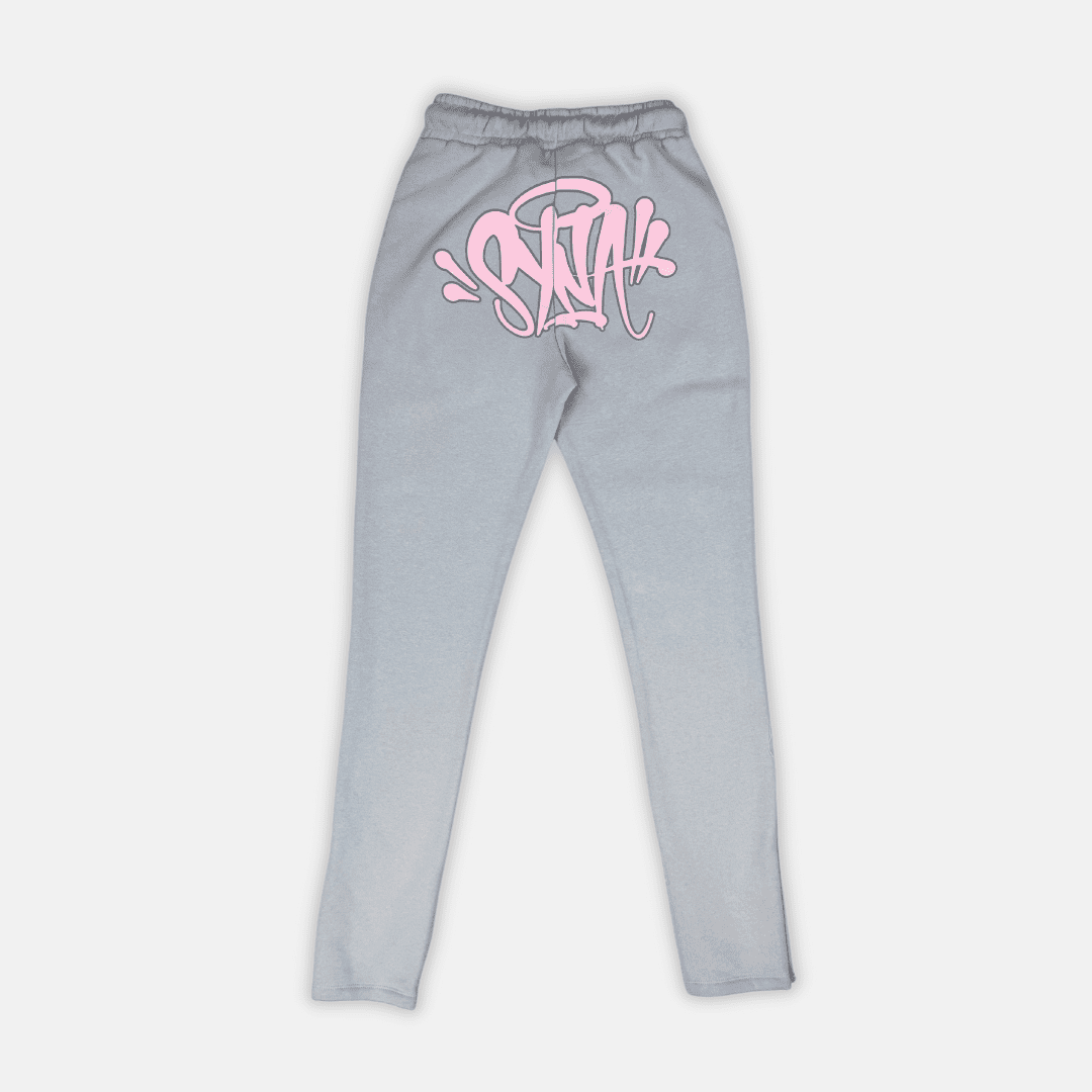 Synaworld 'Syna Logo' Tracksuit - Grey / Pink | Plugstationuk