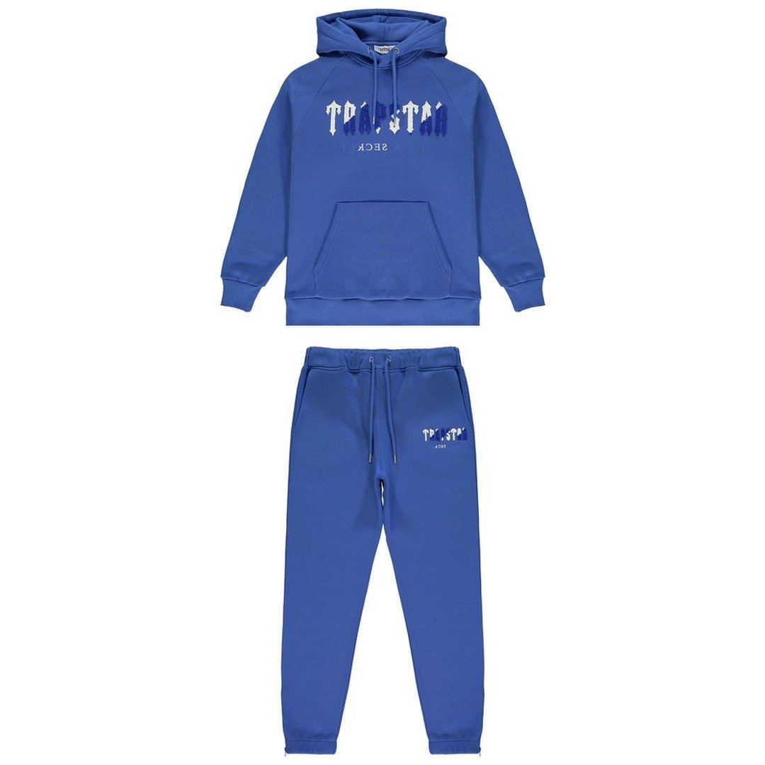 Trapstar Chenille Tracksuit Dazzling Blue | Plugstationuk