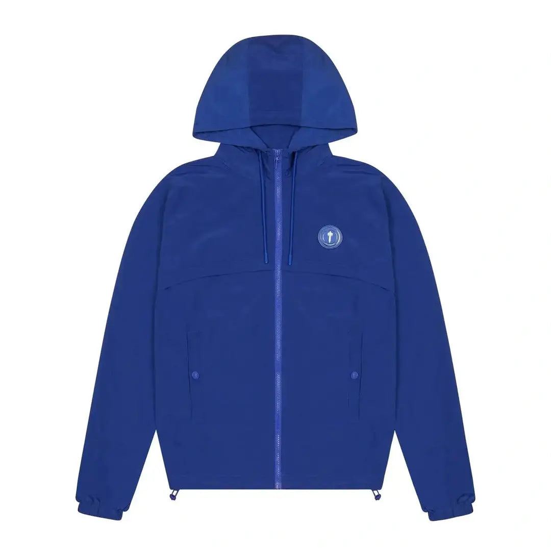 TRAPSTAR IRONGATE T WINDBREAKER - DAZZLING BLUE | Plugstationuk