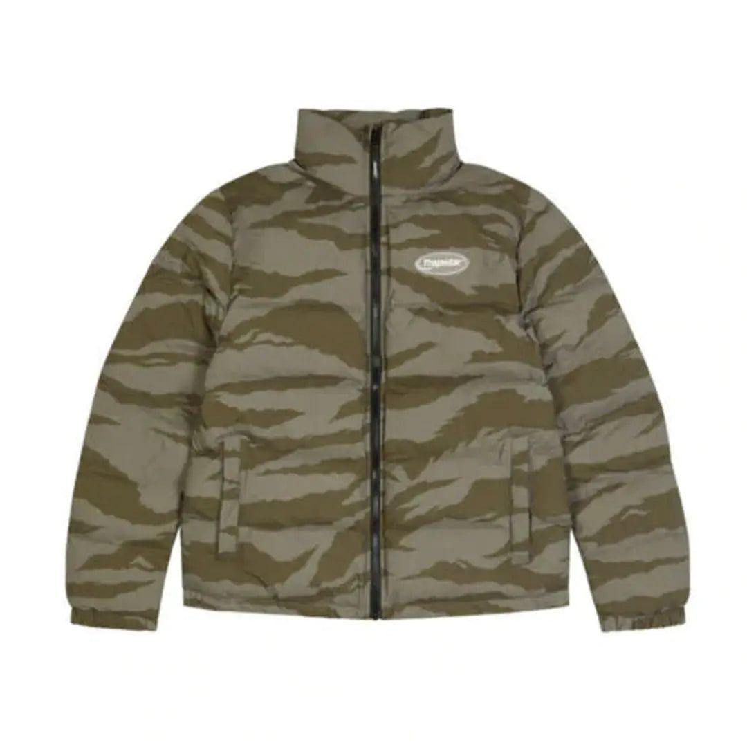 Trapstar Hyperdrive Puffer Jacket Camo Milti/ Green | Plugstationuk