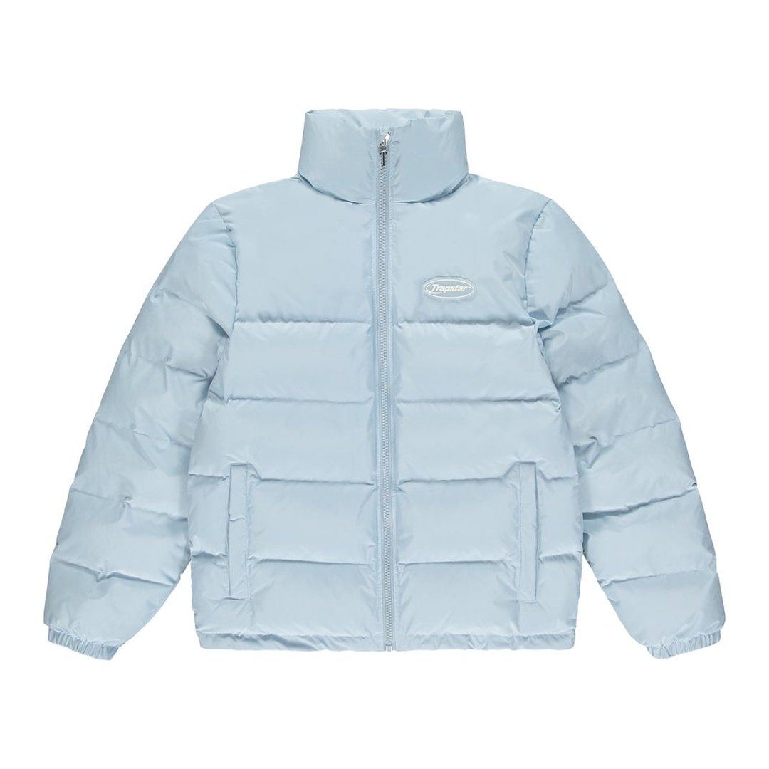 Trapstar Hyperdrive Puffer Jacket Ice Blue | Plugstationuk