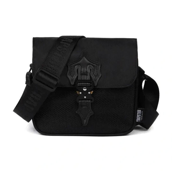 送料無料☆Trapstar London IRONGATE DRAWSTRING BAG UK発 Trapstar Irongate Drawstring Bag Black - FW23 - US