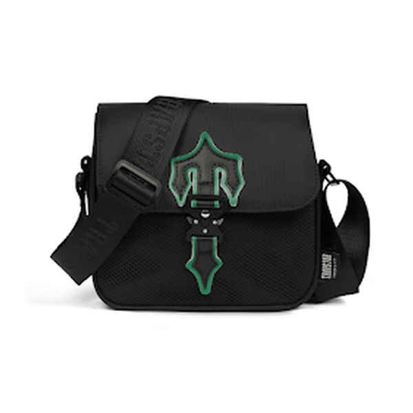 Shop Trapstar Bag Black Green - Irongate | Plugstationuk