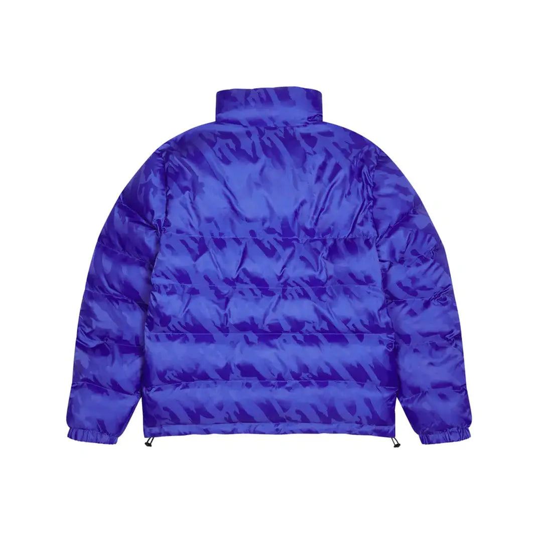 Trapstar T Jacquard Puffer Jacket - Dazzling Blue | Plugstationuk