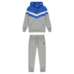 Trapstar Hooded Tracksuit Grey Blue