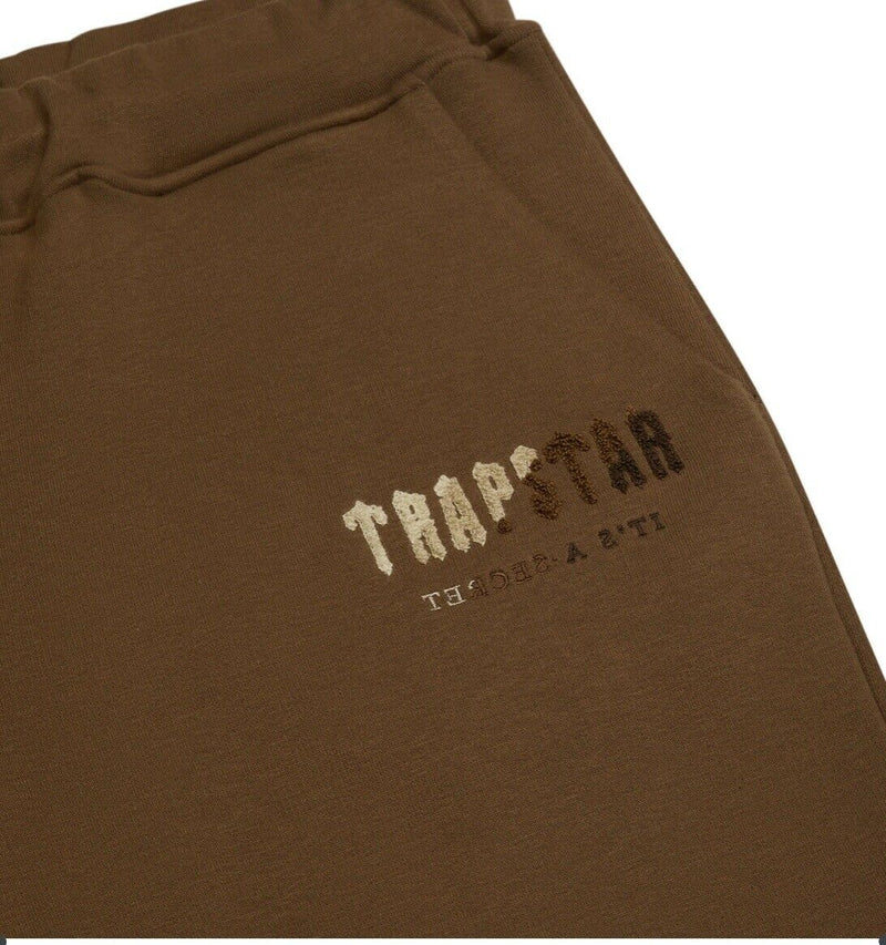 Trapstar Chenille Decoded Hooded Earth Edition Tracksuit / Brown